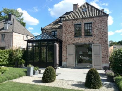 staal, smeedsierwerk, siersmeedwerk, smeedwerk, stalen, wintertuin, orangerie