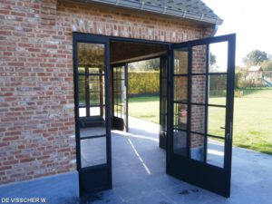 staal, stalen, stalen deur, stalen raam, stalen schrijnwerk