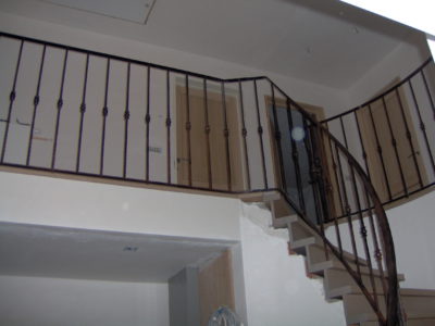 staal, stalen, stalen balustrade, stalen leuning, balustrade, leuning