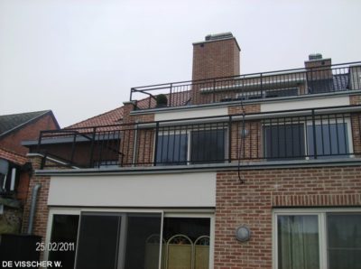 staal, stalen, stalen balustrade, stalen leuning, balustrade, leuning