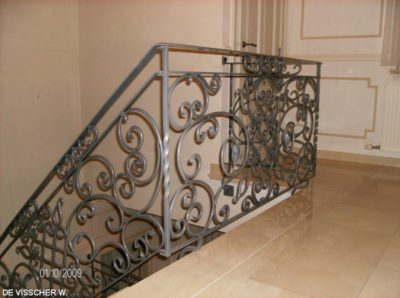 staal, stalen, stalen balustrade, stalen leuning, balustrade, leuning