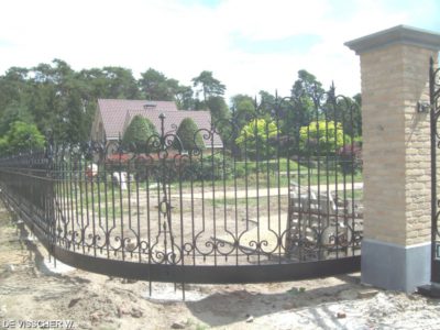 staal, stalen, siersmeedwerk, smeedijzer, smeedijzeren hekwerk, stalen hekwerk, stalen poort, smeedijzeren poort