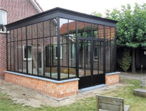 staal, smeedsierwerk, siersmeedwerk, smeedwerk, stalen, wintertuin, orangerie