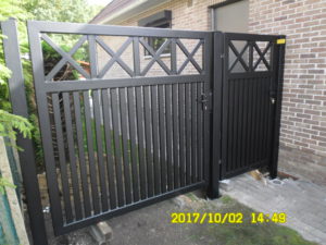 staal, stalen, siersmeedwerk, smeedijzer, smeedijzeren hekwerk, stalen hekwerk, stalen poort, smeedijzeren poort
