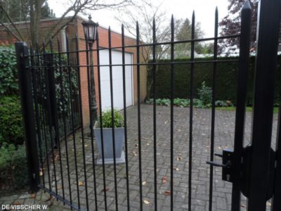 staal, stalen, siersmeedwerk, smeedijzer, smeedijzeren hekwerk, stalen hekwerk, stalen poort, smeedijzeren poort