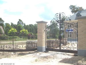 staal, stalen, siersmeedwerk, smeedijzer, smeedijzeren hekwerk, stalen hekwerk, stalen poort, smeedijzeren poort
