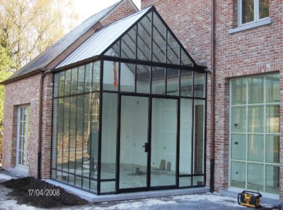 staal, smeedsierwerk, siersmeedwerk, smeedwerk, stalen, wintertuin, orangerie