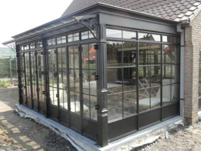 staal, smeedsierwerk, siersmeedwerk, smeedwerk, stalen, wintertuin, orangerie