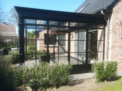 staal, stalen afdak, overkapping terras, afdak, terras, stalen, siersmeedwerk, smeedsierwerk, sierwerk