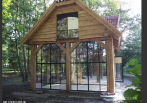 enkel glas staal