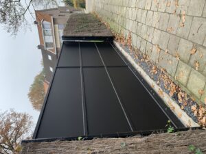 stalen poort