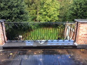 metalen balustrade