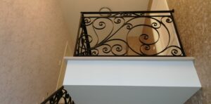smeedijzeren ballustrade